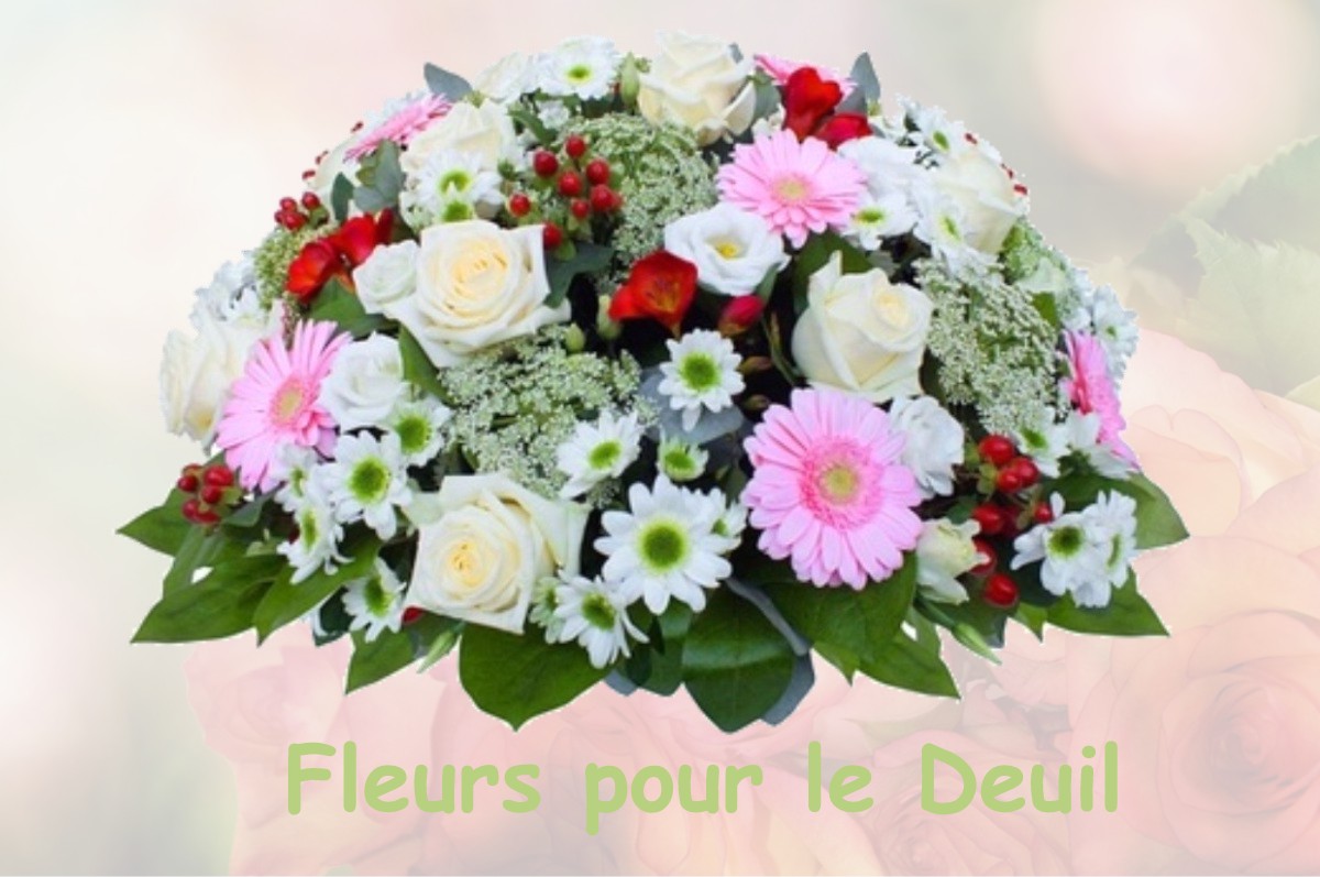 fleurs deuil MONTIGNY-MONTFORT